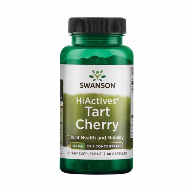 HiActives Tart Cherry 465 miligrame 60 capsule Swanson