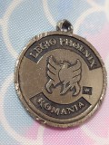 Medalie/insigna/breloc/distintie Moto/Motociclism-LEGIO PHOENIX ROMANIA