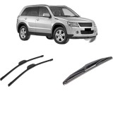 Cumpara ieftin Set 3 stergatoare SUZUKI GRAND VITARA II (JT, TE, TD) 2005-2015, parbriz si luneta, Bosch Twin-Aerotwin Retrofit
