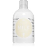 Kallos KJMN Professional Milk șampon pentru păr uscat și deteriorat 1000 ml