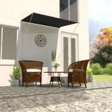 Cumpara ieftin Copertină retractabilă, antracit, 150 x 150 cm