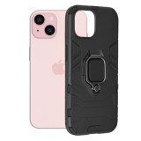 Husa pentru iPhone 15 - Techsuit Silicone Shield - Black