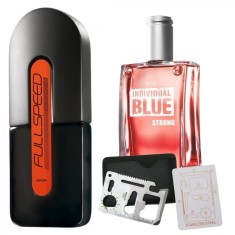 Set apa de toaleta Full Speed 75 ml, apa de toaleta Individual Blue Strong 100 ml, card multifunctional de supravietuire, otel inoxidabil