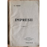Impresii (1924) &ndash; Ilarie Chendi