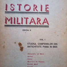I. Iliescu Zanoaga - Istorie militara, vol. 1 (1943)