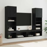 Cumpara ieftin Unitati TV de perete cu LED 5 buc. 40,5 x 30 x 102 cm
