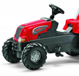 Tractor cu pedale Rolly Junior cu remorca, Rolly Toys