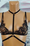 U655-1 Lenjerie sexy tip sutien cu dantela si bretele elastice