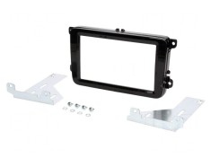 Cadru radio VW 2 DIN Negru Lucios foto