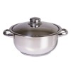 Oala inox Cocinera Zilan, 6 l, nr 24, capac inox