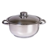 Oala inox Cocinera Zilan, 6 l, nr 24, capac inox, Zilan Floria