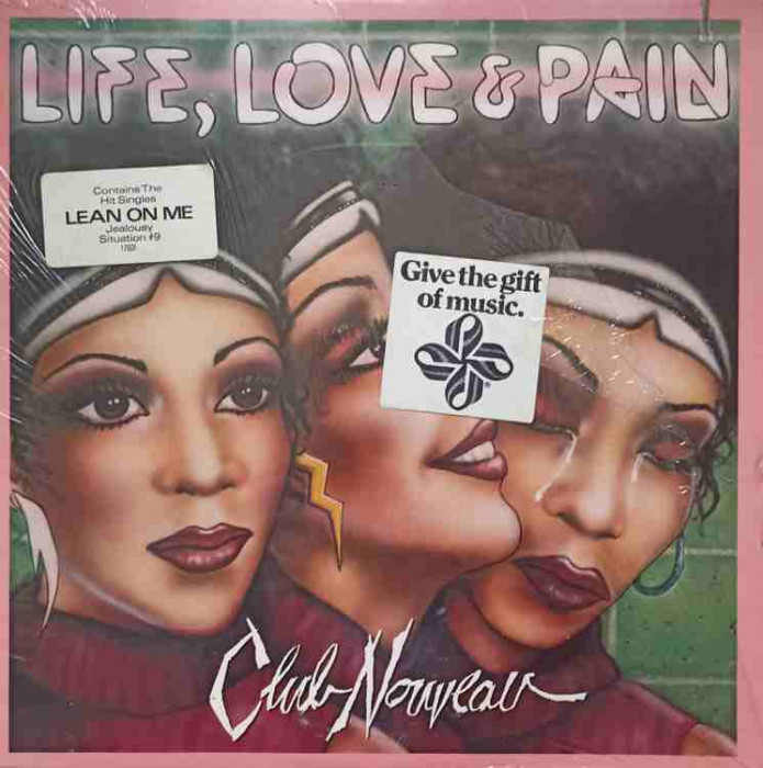Disc vinil, LP. LIFE, LOVE &amp; PAIN-CLUB NOUVEAU