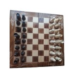 Set de șah din lemn sculptat cutie de tablă de șah piesă de șah sculptat soldat joc dame de table joc de masă