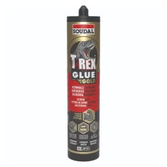 Adeziv pentru constructii T-Rex Gold High Tack, Soudal, 290 ml foto