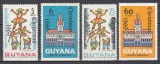 Guyana 1969 - Crăciun - Timbre neemise, cu supratipar, MNH
