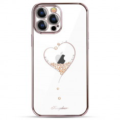 Husa Cover Kingxbar Wish Series pentru iPhone 13 Pro Pink