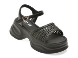 Cumpara ieftin Sandale GRYXX negre, 550886, din piele ecologica