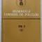 ACADEMIA ROMANA , MEMORIILE COMISIEI DE FOLCLOR , TOMUL VI , 1992