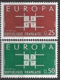 B2726 - Franta 1963 - Europa-cept 2v.,neuzat,perfecta stare
