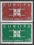 B2726 - Franta 1963 - Europa-cept 2v.,neuzat,perfecta stare, Nestampilat