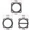 Set garnituri cap compresor 65mm SPC114