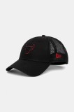 New Era șapcă culoarea negru, 60691125
