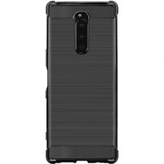 Husa Sony Xperia 1 TPU Neagra foto