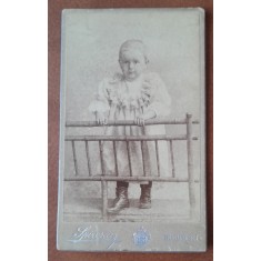 Fotografie tip CDV, Ana Sturdza copil
