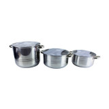 Cratita inox cu capac, 7L