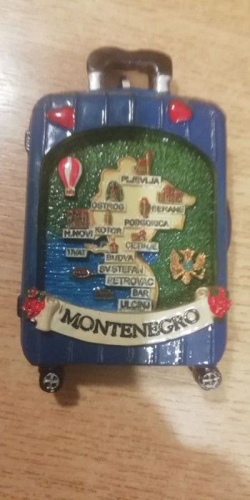 D5 - Magnet frigider - tematica turism - Muntenegru 3