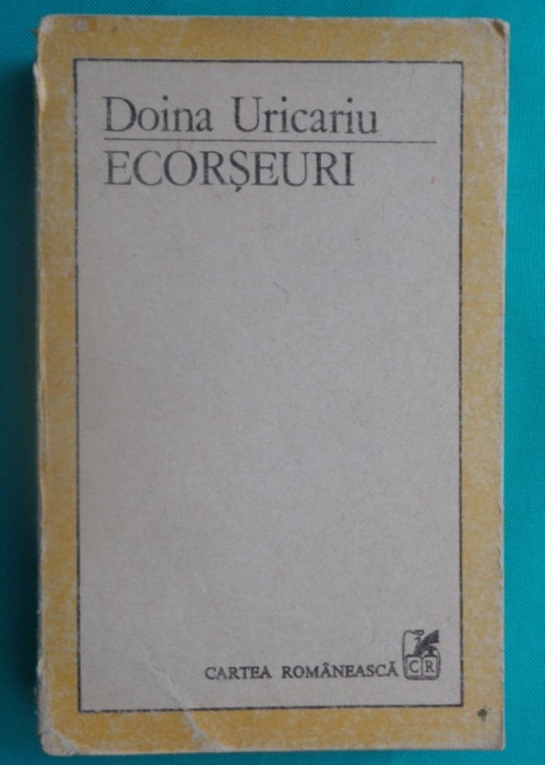 Doina Uricariu &ndash; Ecorseuri structuri si valori ale poeziei romanesti moderne