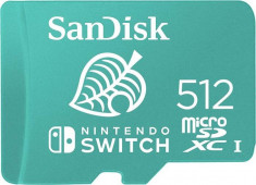 Card de memorie Sandisk Nintendo Switch 512GB MicroSDXC Clasa 10 UHS-I U3 foto