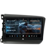 Cumpara ieftin Navigatie Honda Civic (2012-2015), Android 12, P-Octacore 2GB RAM + 32GB ROM, 9 Inch - AD-BGP9002+AD-BGRKIT007