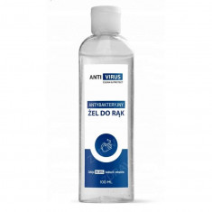 Gel antibacterian pentru maini Anti Virus, 80% Ethanol, 100 ml foto