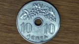 Grecia - moneda de colectie - 10 lepta 1964 - XF - superba, design deosebit !
