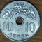 Grecia - moneda de colectie - 10 lepta 1964 - XF - superba, design deosebit !