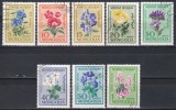 Mongolia 1960 - Flori, Stampilat