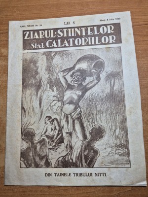 ziarul stiintelor si al calatoriilor 8 iulie 1930 - articol si foto orasul cluj foto
