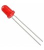 LED 5mm rosu 3-5V cu clipire parte frontala convex OPTOSUPPLY