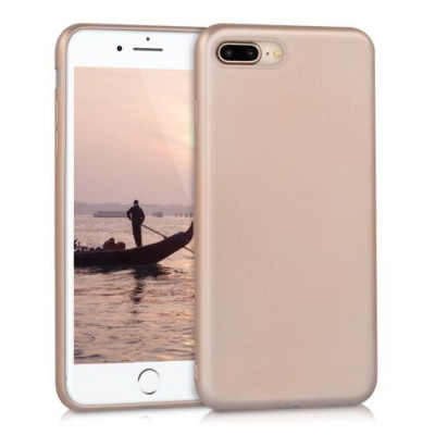 Husa pentru Apple iPhone 8 Plus/iPhone 7 Plus, Silicon, Rose Gold, 40351.81 foto