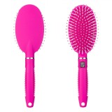 Perie Păr Ovală, Fuchsia, 100% Plastic, Oem