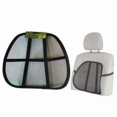 Husa scaun auto cu suport lombar spatar RoGroup