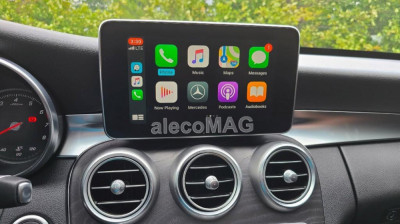Apple CarPlay Mercedes-Benz C GLC V Android Auto Waze Youtube foto