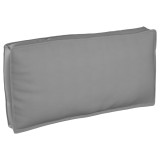 VidaXL Pernă pentru șezut / spătar din paleți Gri 120 x 60 x 12 cm