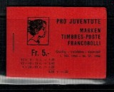 Elvetia 1955 - Pro Juventute, carnet filatelic MH0-40 neuzat