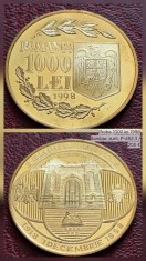 Proba monetara 1000 lei 1998 Romania