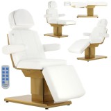 Fotoliu cosmetic electric pentru salonul de cosmetică pedichiură, reglare, &icirc;ncălzire, 3 actuatoare Jordan.