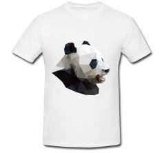 Tricou &amp;quot; Geometric panda &amp;quot; foto