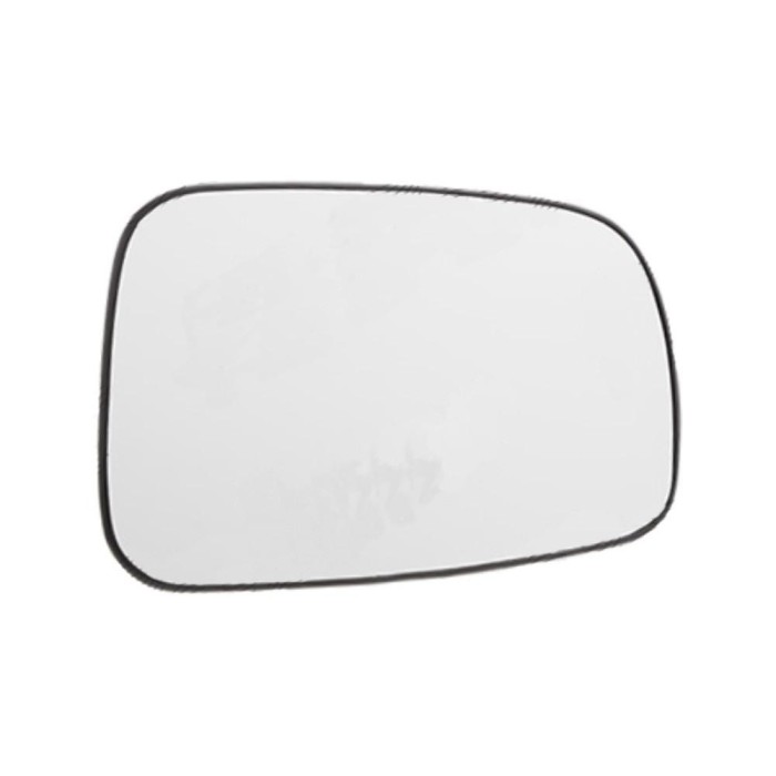Geam oglinda exterioara cu suport fixare Toyota Corolla Verso, 06.2004-03.2009, partea Dreapta, incalzit; sticla convexa; geam cromat, Aftermarket