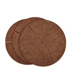 Cumpara ieftin Set 3 Protectii Iarna Ghivece Flori Gardenline, Diametru 38cm, Pasla Nuca de Cocos, Protectie Inghet